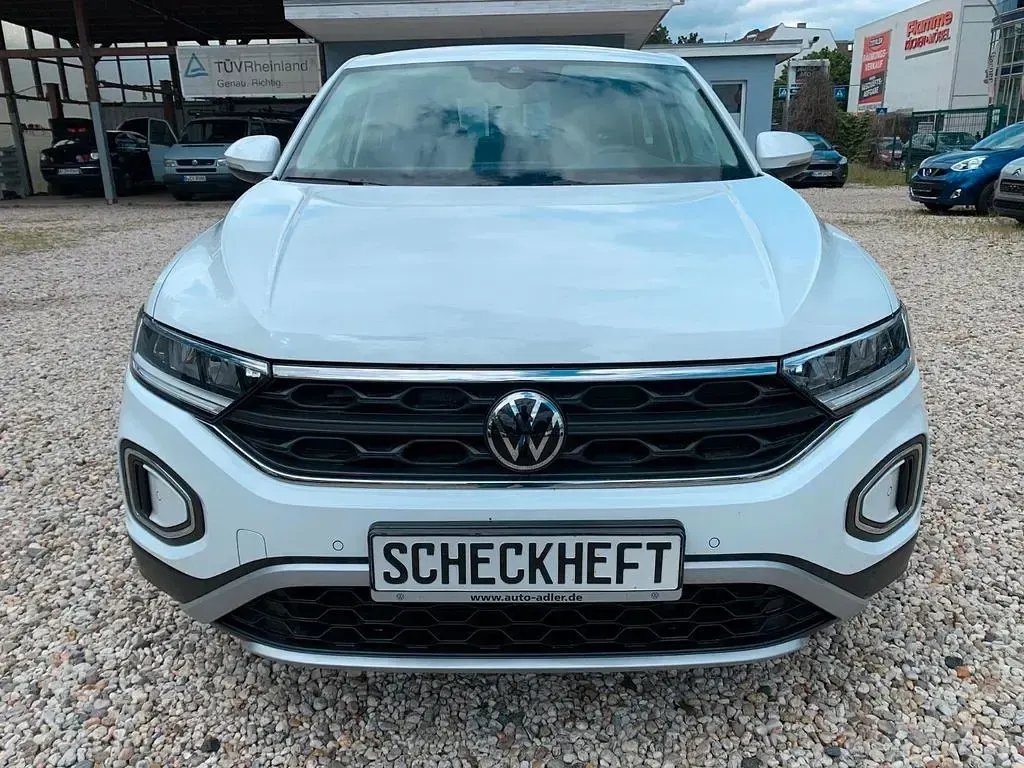 Gebraucht VW T-Roc 110 PS (80 kW) 2022 Weiß SUV