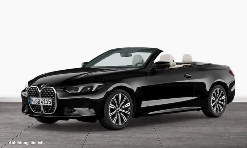Schwarz Gebraucht 2025 BMW 420 Sport Line Cabrio | 51.190 € (Teuer) - Bild 1/3