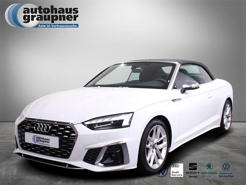 Weiss / arkonaweiss Gebraucht 2023 Audi S5 Cabriolet Cabrio | 53.454 € (Guter Preis) - Bild 1/4