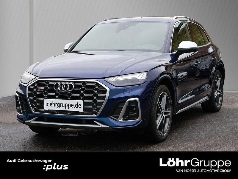 Gebraucht Audi SQ5 Design 341 PS (250 kW) 2022 Navarrablau metallic SUV