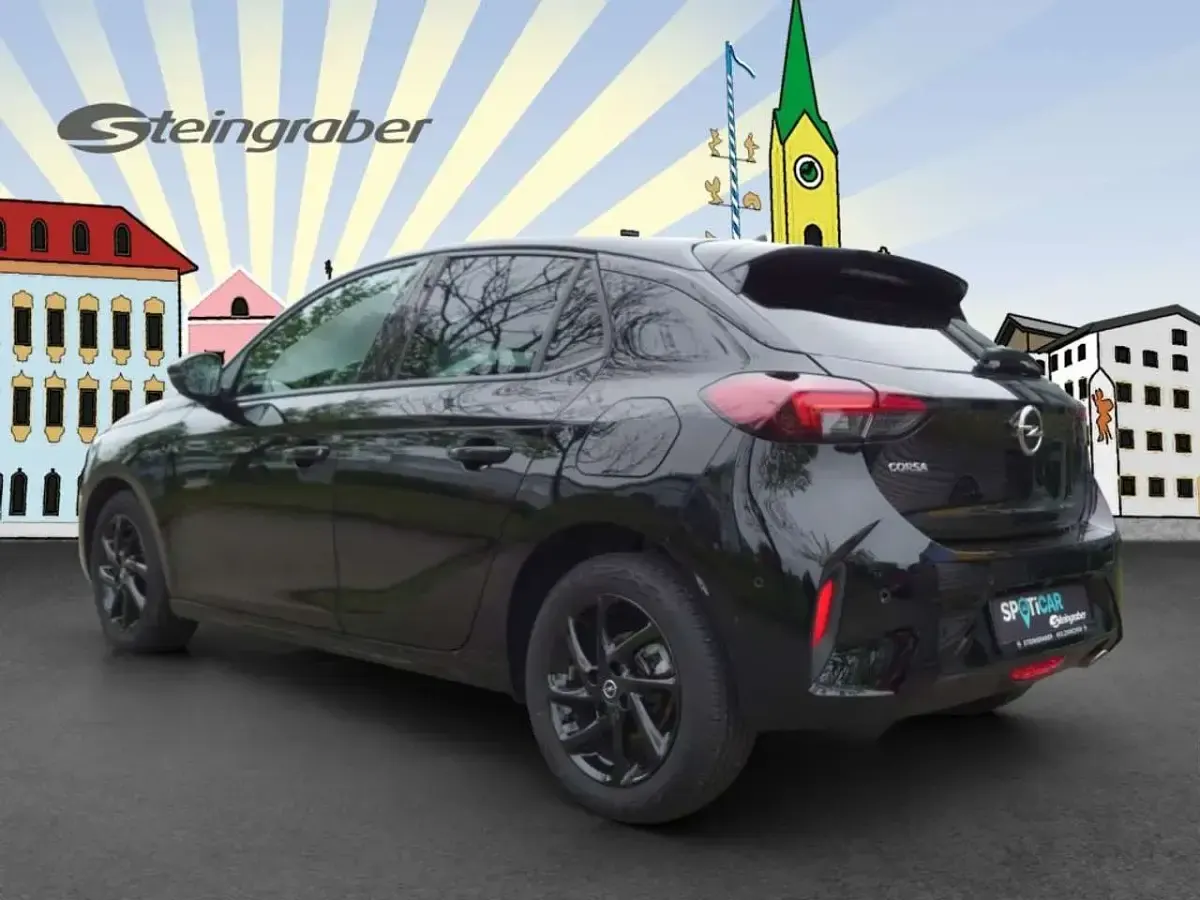 Gebraucht Opel Corsa 101 PS (74 kW) 2023 Karbon schwarz metallic Kleinwagen