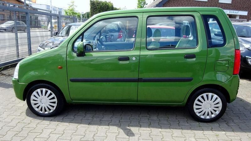 Grün Gebraucht 2002 Opel Agila Njoy Kleinwagen | 1.990 € (Etwas zu teuer) - Bild 1/4