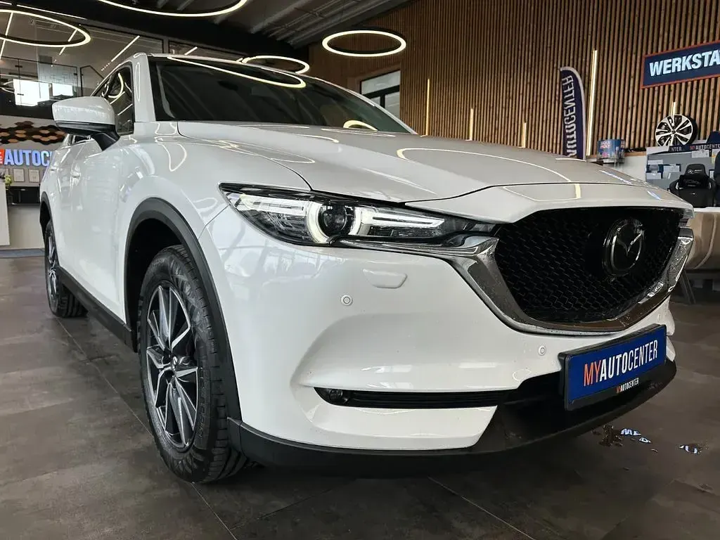 Gebraucht Mazda CX-5 184 PS (135 kW) 2018 Weiß SUV