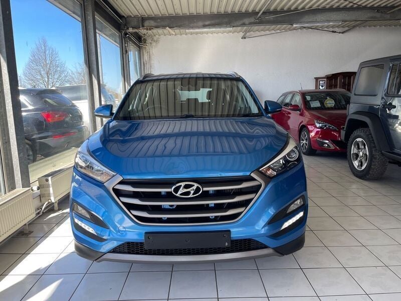Gebraucht Hyundai Tucson Classic 116 PS (85 kW) 2015 Blau SUV