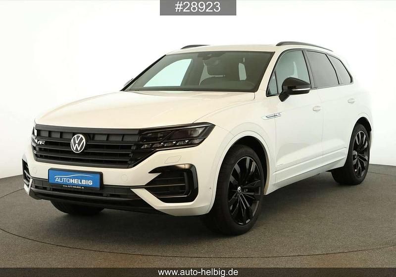 Pure white Gebraucht 2021 VW Touareg R-line SUV | 46.990 € (Fairer Preis) - Bild 1/2