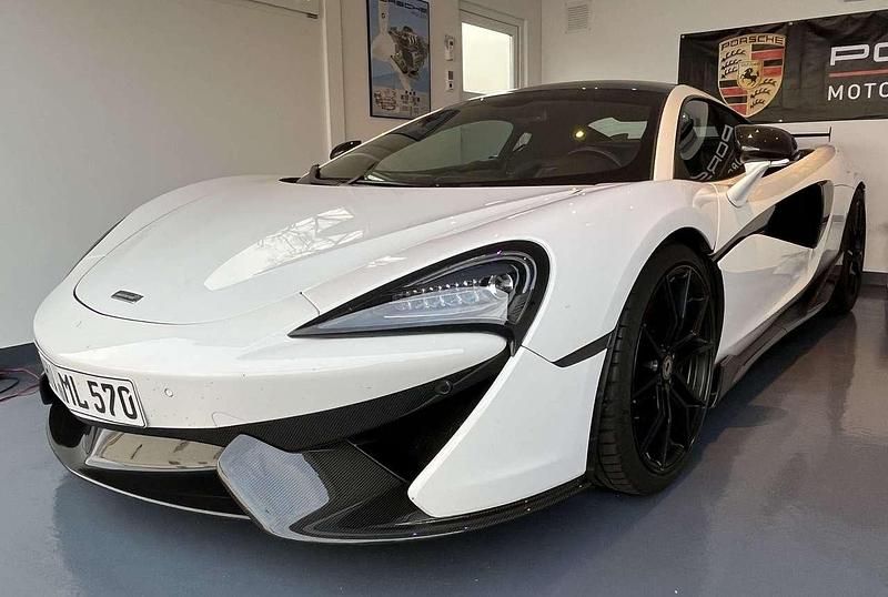 Weiß Gebraucht 2017 McLaren 570S Coupé | 144.500 € (Etwas zu teuer) - Bild 1/4