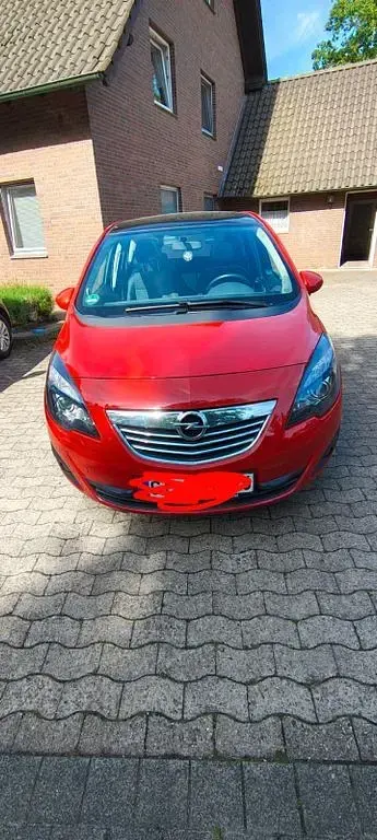 Gebraucht Opel Meriva Selection 101 PS (74 kW) 2012 Rot Van / Kleinbus