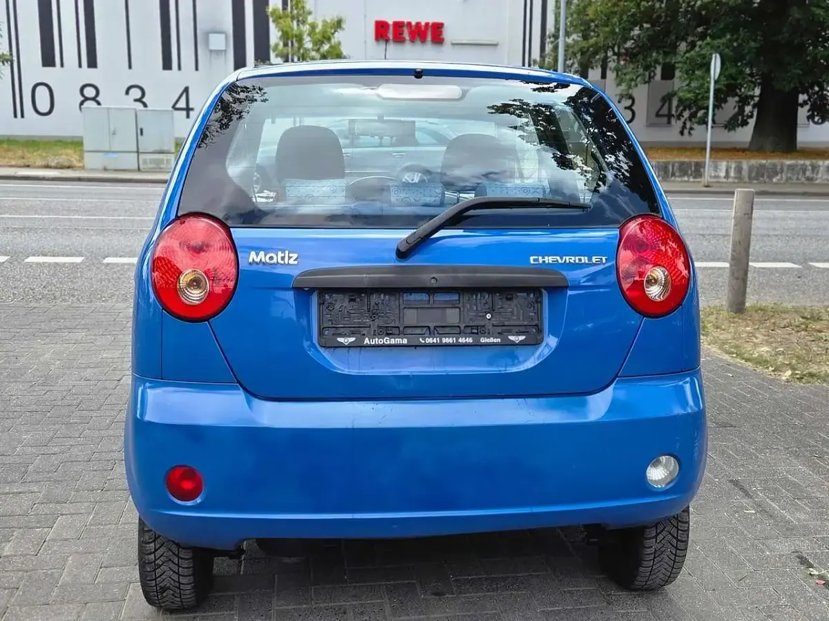 Gebraucht Chevrolet Matiz 52 PS (38 kW) 2008 Blau Kleinwagen
