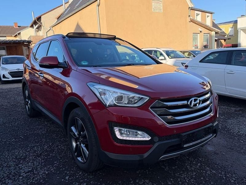 Gebraucht Hyundai Santa Fe Premium 197 PS (144 kW) 2015 Rot SUV