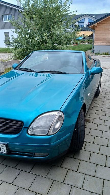 Gebraucht Mercedes SLK200 136 PS (100 kW) 1999 Grün Cabrio