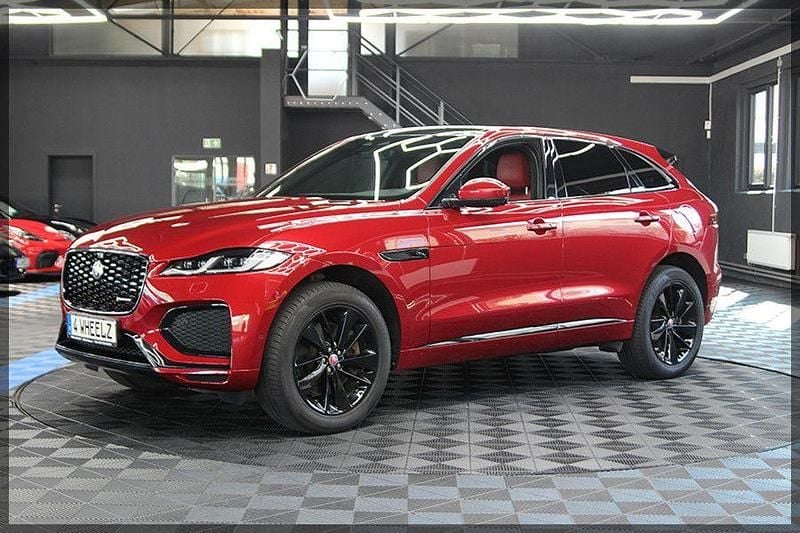 Gebraucht Jaguar F-Pace R-Dynamic 404 PS (297 kW) 2021 Rot SUV