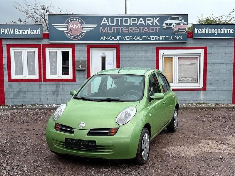 Gebraucht Nissan Micra Acenta 80 PS (58 kW) 2004 Grün Kleinwagen