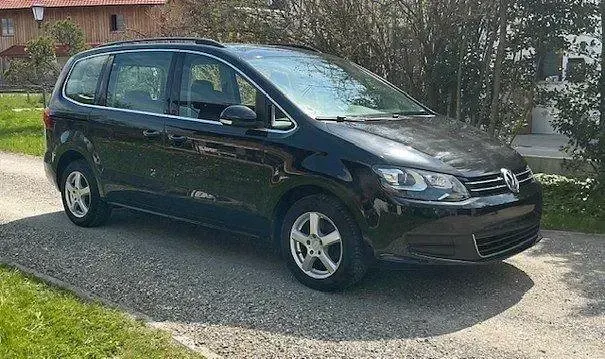 Gebraucht VW Sharan Comfortline 140 PS (102 kW) 2012 Schwarz Van / Kleinbus