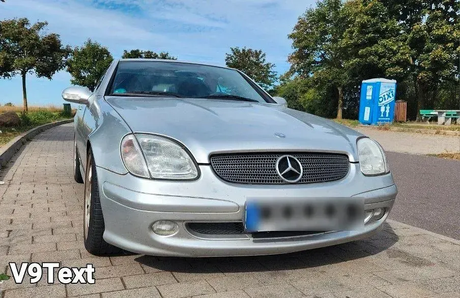 Gebraucht Mercedes SLK200 Edition 163 PS (119 kW) 2001 Silber Cabrio
