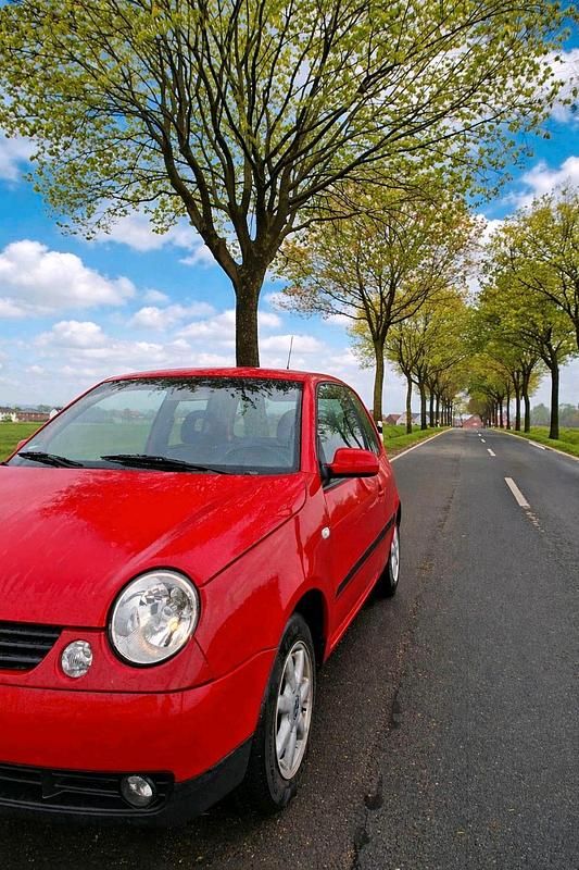 Second-hand VW Lupo 60 CP (44 kW) 2004 Roșu Hatchback