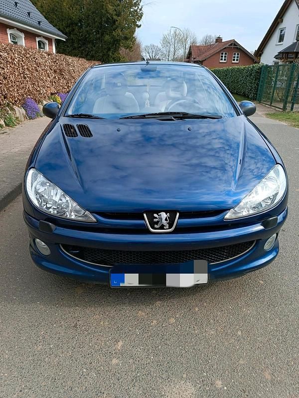 Blau Gebraucht 2006 Peugeot 206 CC Cabrio | 500 € (Superpreis) - Bild 1/4