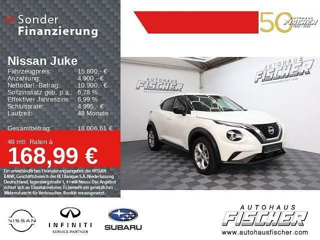 Weiß Gebraucht 2020 Nissan Juke N-Connecta SUV | 15.800 € (Fairer Preis) - Bild 1/4