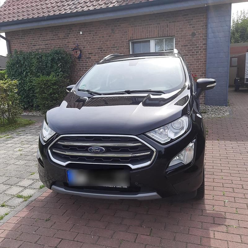 Schwarz Gebraucht 2018 Ford Ecosport Titanium SUV | 8.490 € (Superpreis) - Bild 1/4