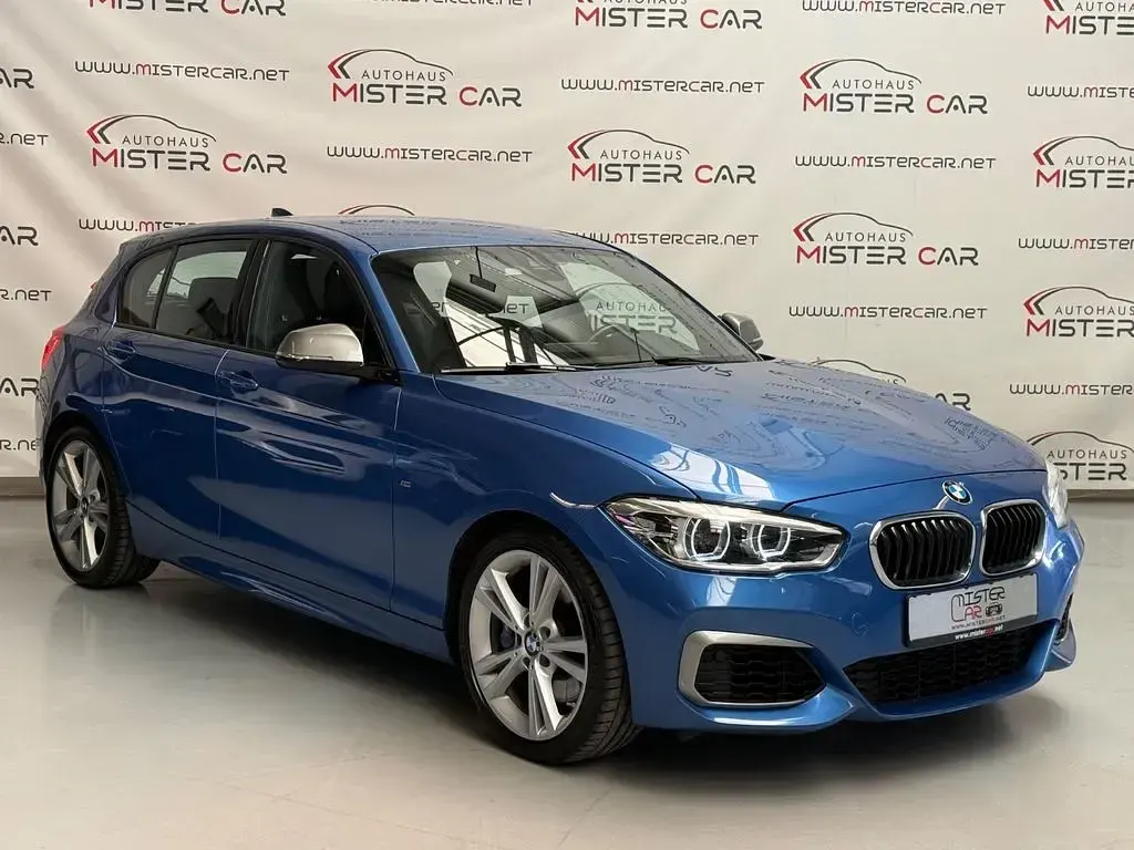 Używany BMW M135 Performance 326 KM (239 kW) 2015 Niebieski Hatchback