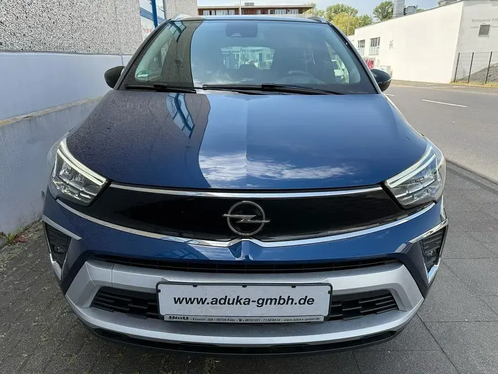 Gebraucht Opel Crossland X Ultimate 110 PS (80 kW) 2023 Nautic blau SUV