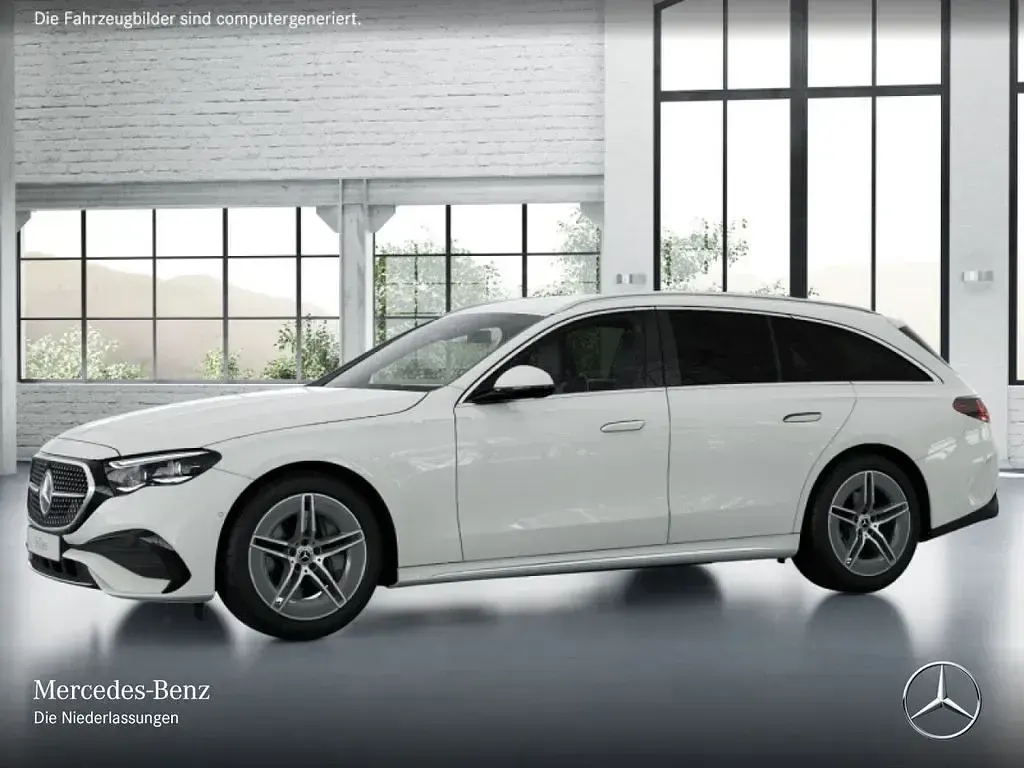 Second-hand Mercedes E220 AMG 197 CP (144 kW) 2025 Alb Berlinǎ