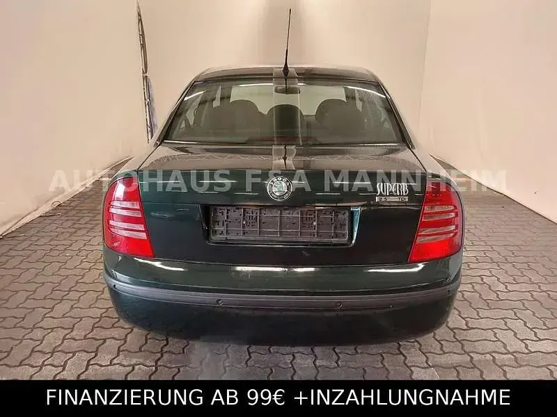 Gebraucht Skoda Superb Elegance 155 PS (114 kW) 2002 Grün Limousine