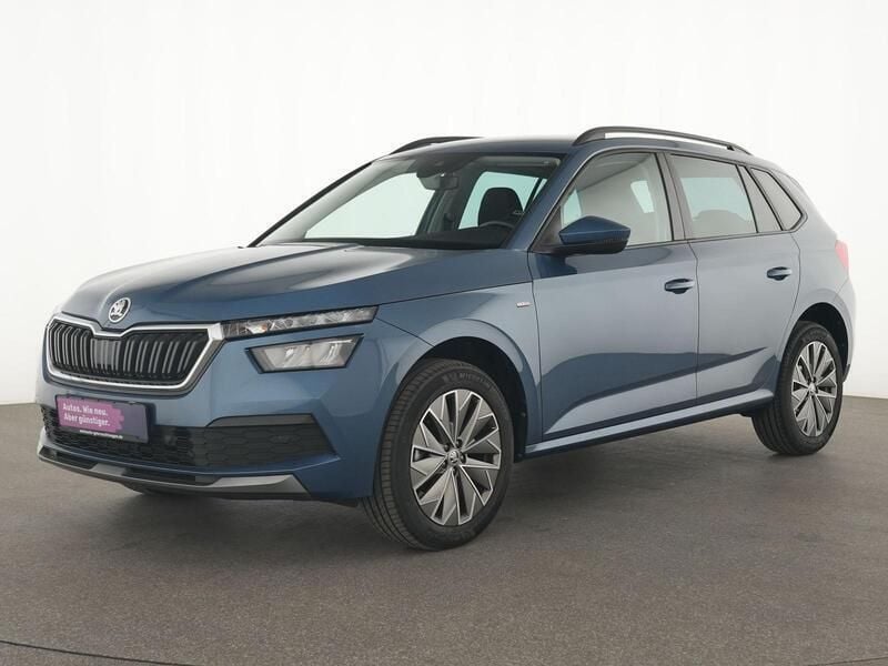 Titan blau Gebraucht 2021 Skoda Kamiq Clever SUV | 19.998 € (Fairer Preis) - Bild 1/4