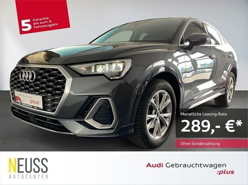 Daytonagrau perleffekt Gebraucht 2024 Audi Q3 Sportback S-Line SUV | 37.350 € (Superpreis) - Bild 1/4
