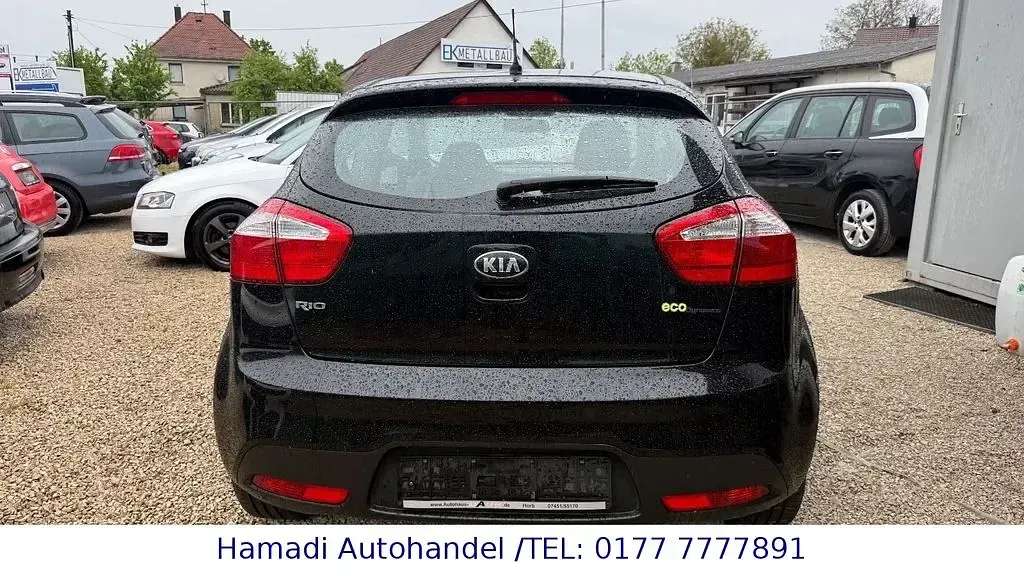 Gebraucht Kia Rio Edition 7 75 PS (55 kW) 2012 Schwarz