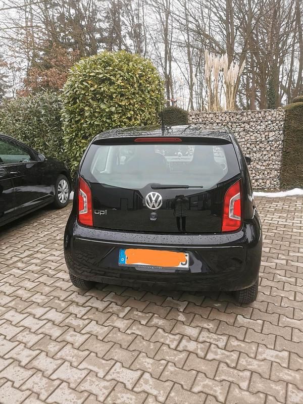Gebraucht VW up! 44 PS (32 kW) 2011 Schwarz Kleinwagen