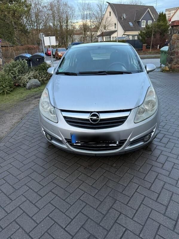 Silber Gebraucht 2007 Opel Corsa Limousine | 555 € (Superpreis) - Bild 1/4