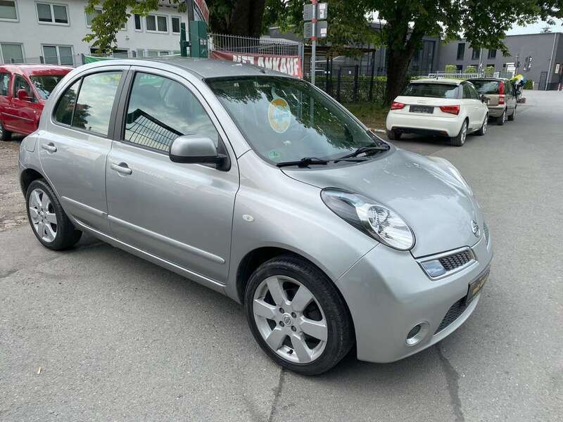 Silver (m) Gebraucht 2010 Nissan Micra I-Way Kleinwagen | 6.950 € (Fairer Preis) - Bild 1/4