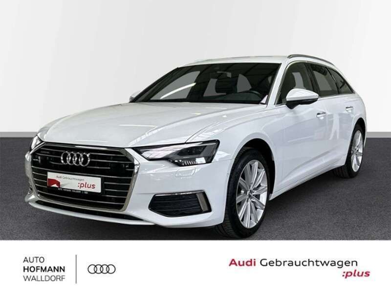 Gletscherweiß metallic Gebraucht 2020 Audi A6 Ambiente Kombi | 32.720 € (Guter Preis) - Bild 1/4