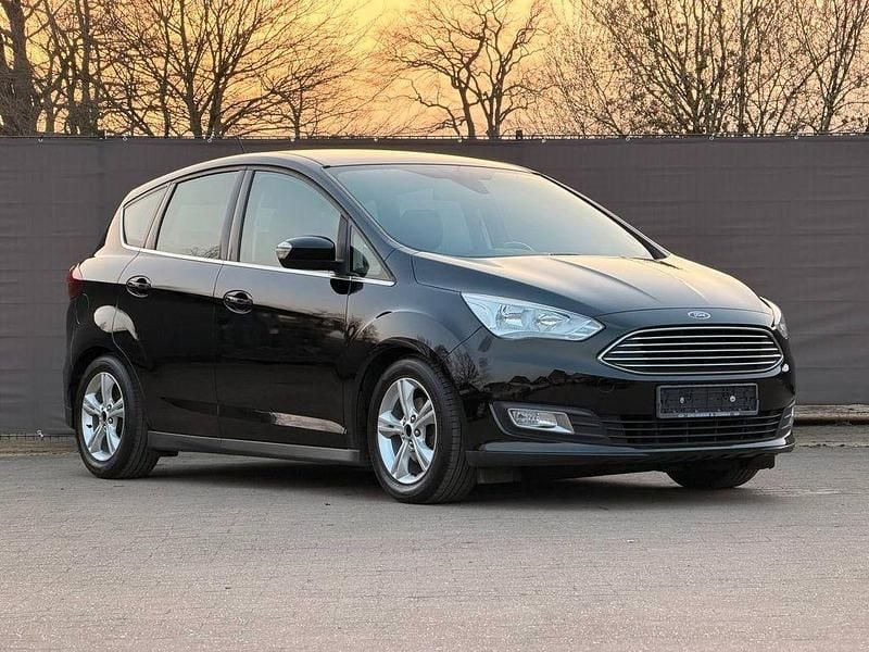 Gebraucht Ford C-MAX Titanium 101 PS (74 kW) 2017 Schwarz Van / Kleinbus