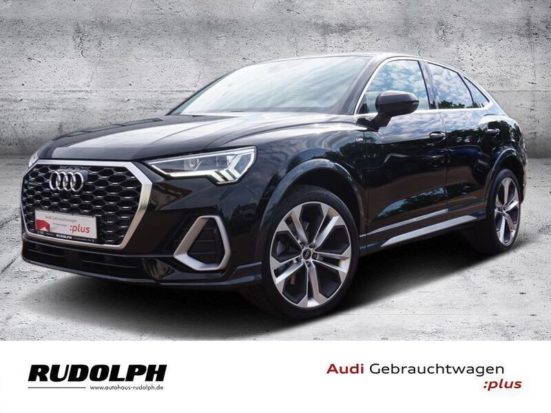 Mythosschwarz metallic Gebraucht 2024 Audi Q3 Sportback S-Line SUV | 49.930 € (Fairer Preis) - Bild 1/4