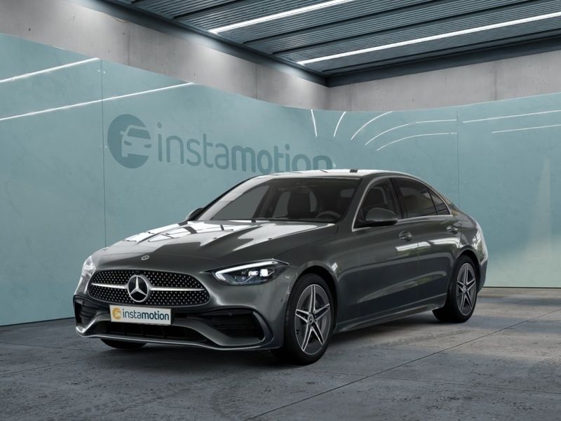 Grau Gebraucht 2024 Mercedes C300e Limousine | 46.690 € (Etwas zu teuer) - Bild 1/4
