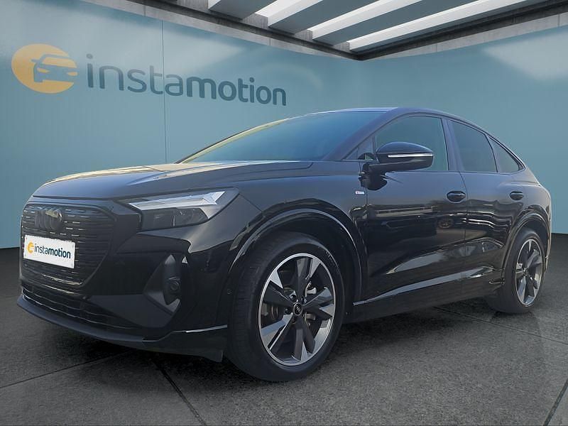 Schwarz Gebraucht 2022 Audi Q4 Sportback e-tron SUV | 35.599 € (Fairer Preis) - Bild 1/4