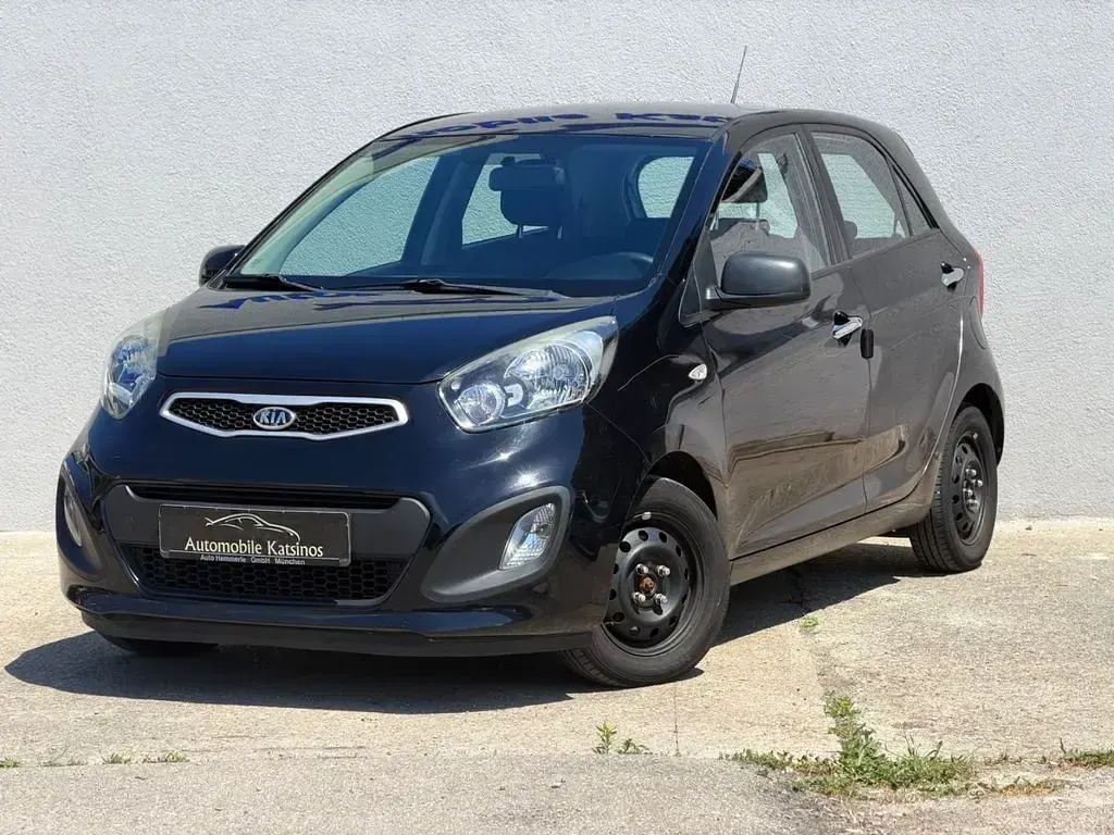 Gebraucht Kia Picanto Edition 7 69 PS (50 kW) 2012 Schwarz Kleinwagen