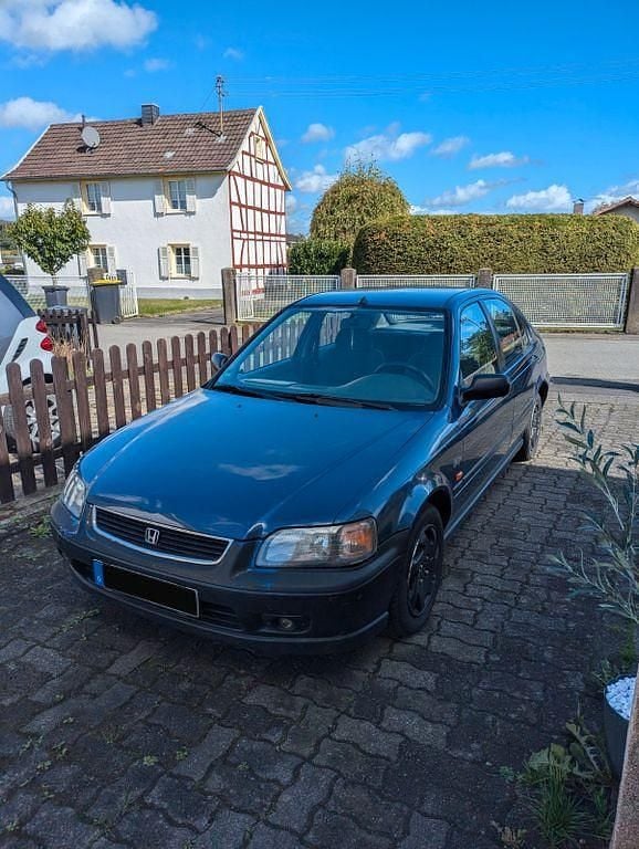 Blau Gebraucht 1996 Honda Civic Limousine | 1.200 € (Fairer Preis) - Bild 1/4