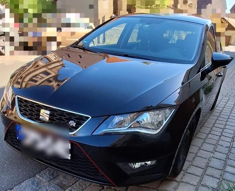 Schwarz Gebraucht 2015 Seat Leon FR Kleinwagen | 7.000 € (Guter Preis) - Bild 1/4