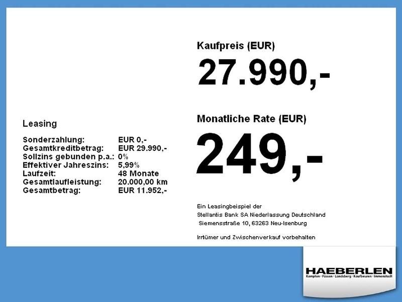 Neu Opel Corsa-e Edition 100 kW (136 PS) 2025 Blau (voltaik blau) Kleinwagen