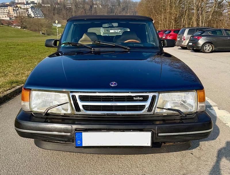 Gebraucht Saab 900 Cabriolet 141 PS (103 kW) 1992 Blau Cabrio