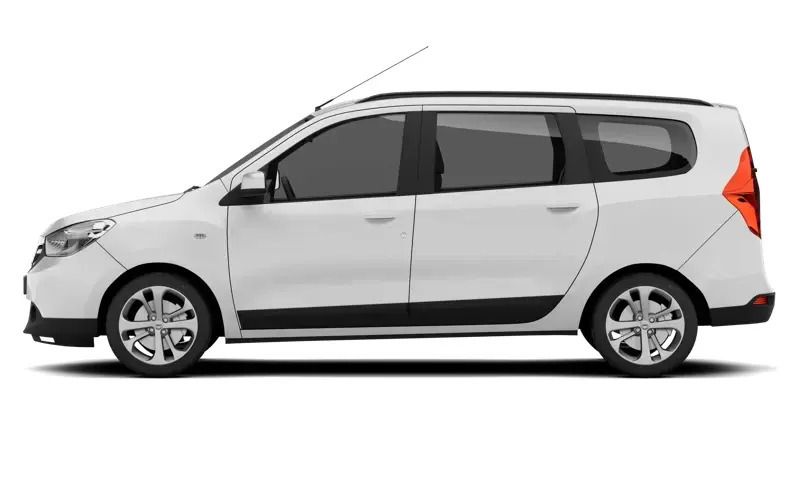 Gletscherweiss Gebraucht 2021 Dacia Lodgy Stepway Van / Kleinbus | 16.990 € (Teuer) - Bild 1/1