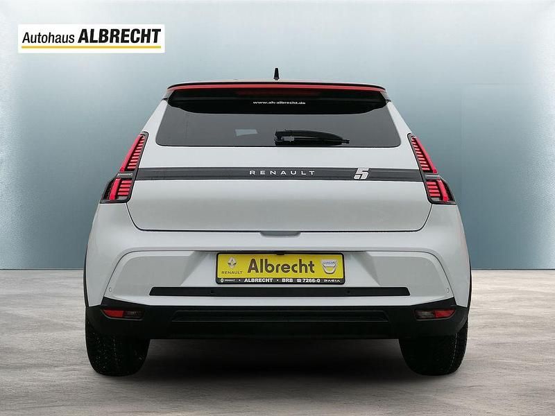 Neu Renault 5 E-Tech Komfort 77 kW (106 PS) 2026 Perlmuttweiß metallic, black Limousine