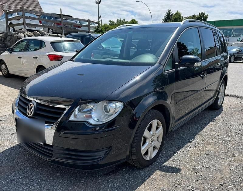 Schwarz Gebraucht 2007 VW Touran Van / Kleinbus | 1.999 € (Superpreis) - Bild 1/4