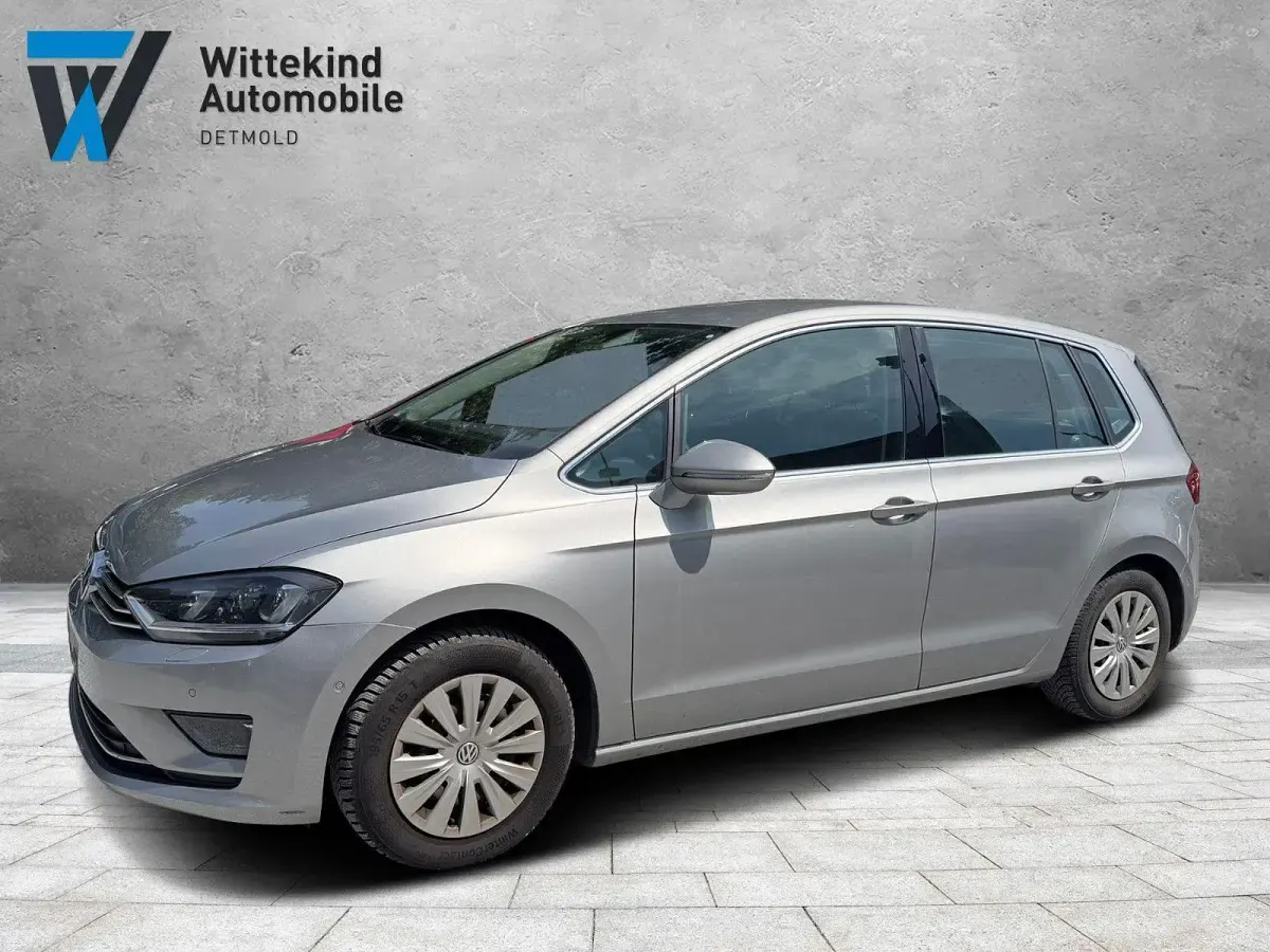 Gebraucht VW Golf Sportsvan Highline 150 PS (110 kW) 2015 Silber Van / Kleinbus