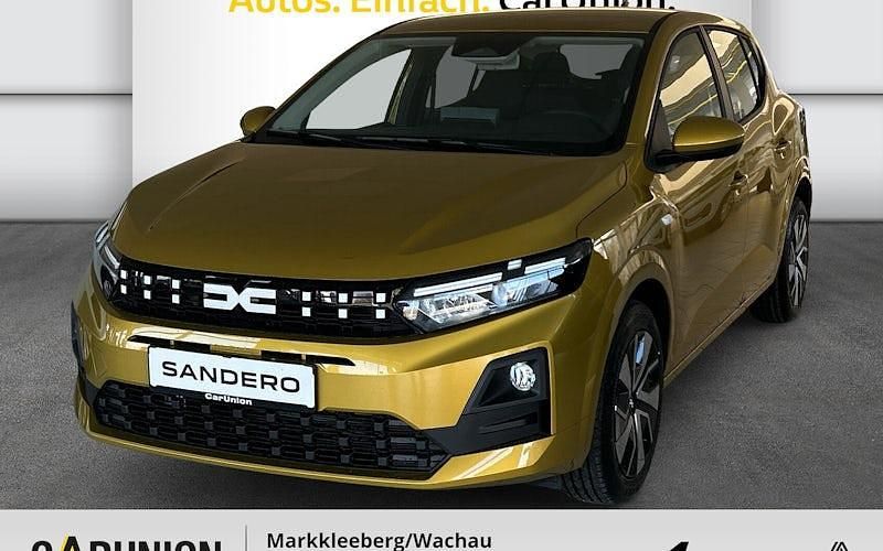 Neu Dacia Sandero Expression 101 PS (74 kW) 2026 Gelb Limousine