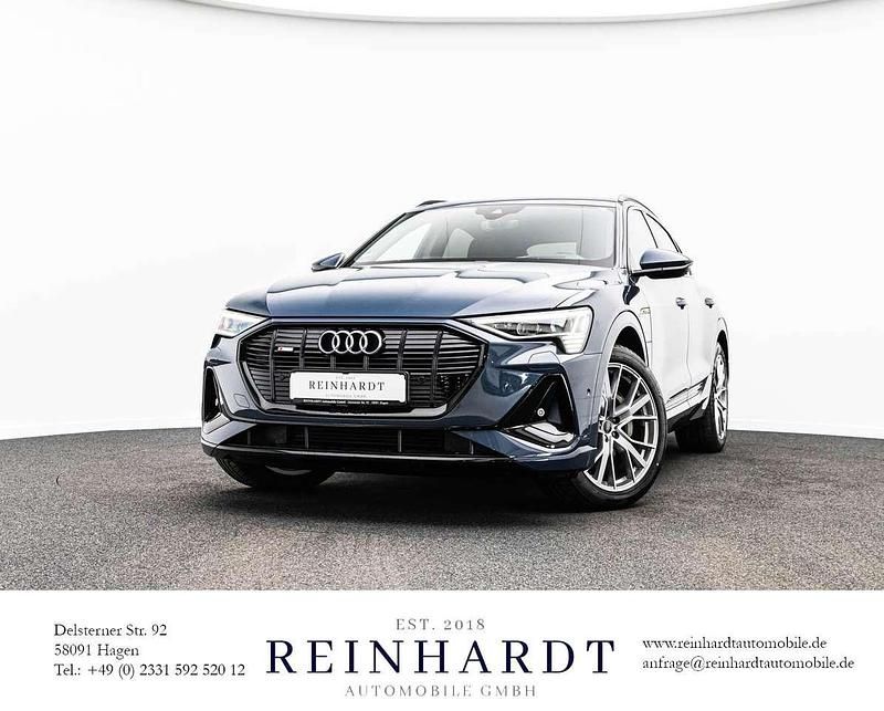 Plasmablau metallic Gebraucht 2022 Audi e-tron Sportback S-Line SUV | 37.385 € - Bild 1/3