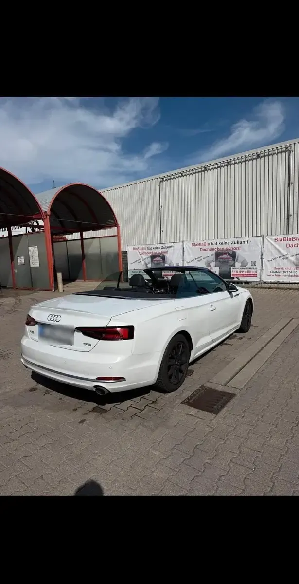 Usata Audi A5 Cabriolet 190 CV (139 kW) 2018 Bianco Cabrio