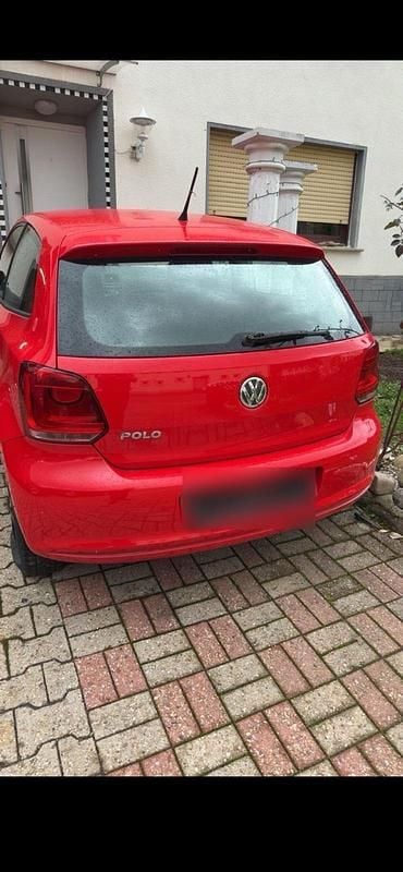 Gebraucht VW Polo 2010 Rot Kleinwagen